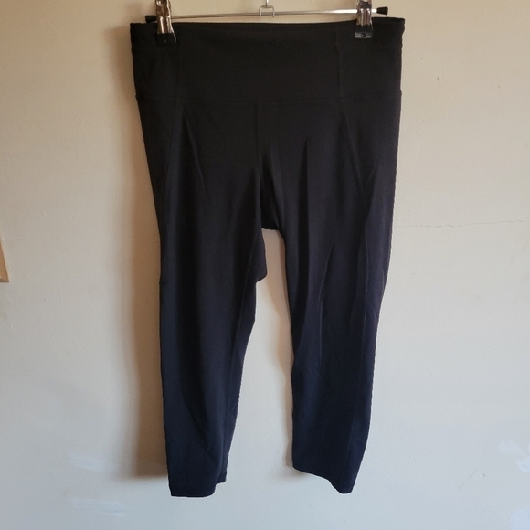 Prana Pants - Prana Capri Legging Stretchy Black S Small